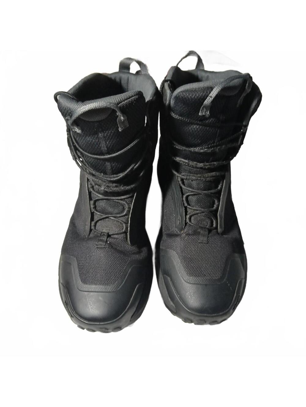 Under Armour Tactical Boots Black High Top Vibram Sole Outdoor Streetwear 11